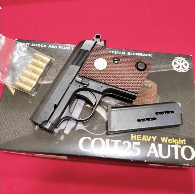 Model Cap Gun Marushin Colt .25 Heavy Weight อุปกรณ์ครบ ใหม่นอนกล่อง ยังไม่เคยยิง รูปย่อยที่ 4