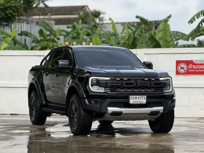 FORD RANGER, 3.0 RAPTOR ECOBOOST 4WD ปี 2022 โฉม DOUBLE CAB สีดำ
