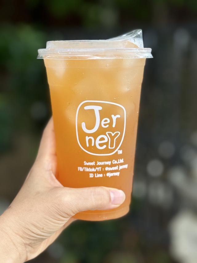 ชาพีท ผงเครื่องดื่มสำเร็จรูป พร้อมเสริฟ 500g (Ready-to-drink powder-Peach Tea) 2