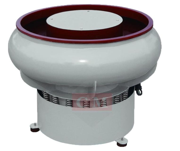   เครื่องขัดผิวโลหะแบบเขย่า (ไม่มีสะพานแยกชิ้นงาน) แบบโอ่ง / Vibratory Finishing Machine 