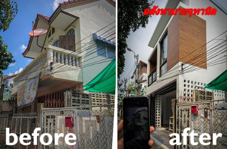 รีโนเวทตึกแถวและบ้านเก่าๆโทรมๆเป็นบ้านสวยหรู ดูดี >0889788928 6