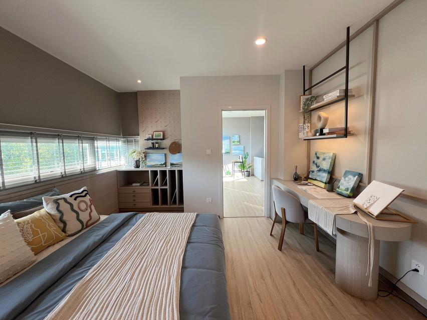 ขายบ้านตัวอย่าง บ้านเดี่ยว 3 ชั้น โครงการ Nirvana Absolute Bangna 5