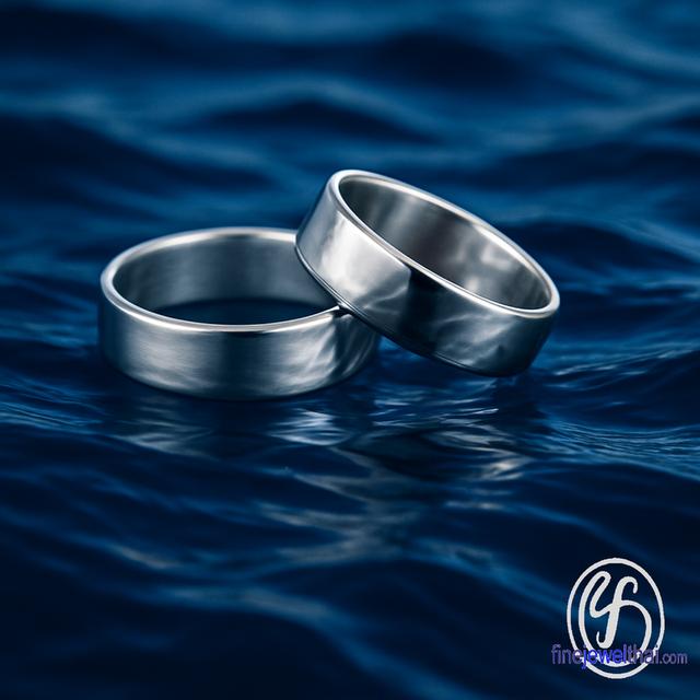 FineJewelThai | แหวนเกลี้ยง แหวนคู่รัก แหวนเงินแท้ RC1064