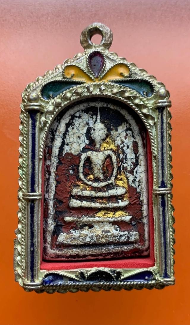 พระสมเด็จวัดระฆังลงรักปิดทองพิมพ์ใหญ่