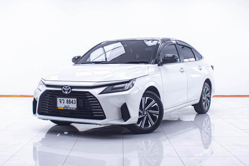 รหัสรถ 1D784 YARIS ATIV 1.2 PREMIUM LUXURY 2024