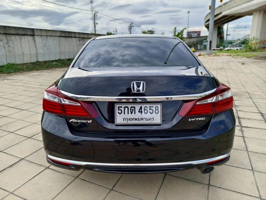 Honda Accord G9 2.0 EL เกียร์ Auto สีดำ ปี 2016 แท้ 6