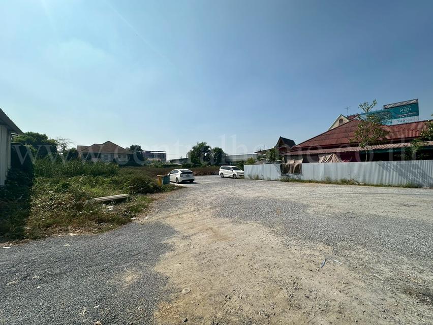 ที่ดินเปล่า 1 ไร่ ติดถนนกาญจนาภิเษก ซอยวัดพระนอน ใกล้ตลาดพระปิ่น 3 4