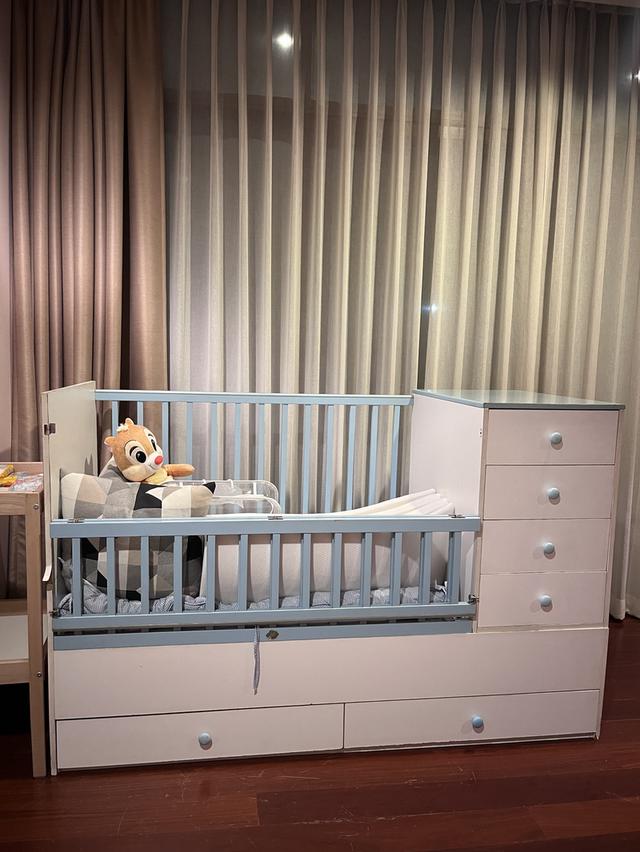 เตียงเด็ก Kitso มือสองของแท้ 100% นัดรับนครปฐม