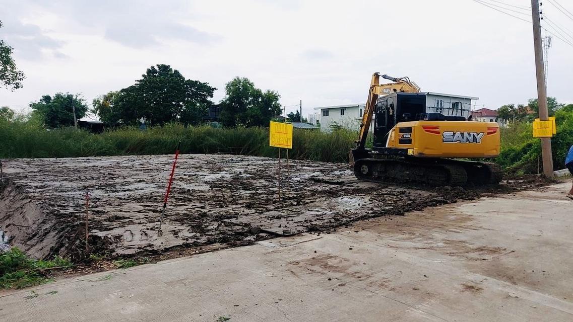 ขายที่ถมแล้ว  93.6  ตรว. ใกล้สถานีรถไฟฟ้าสายสีชมพู เมืองทองธานี ต.บ้านใหม่  อ.ปากเกร็ด(ตลาดขวัญ)  จ.นนทบุรี 5