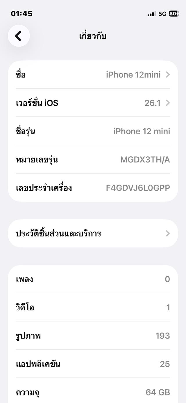 ไอโฟน12มินิสีดำเครื่องโมเดวไทย รูปที่ 5