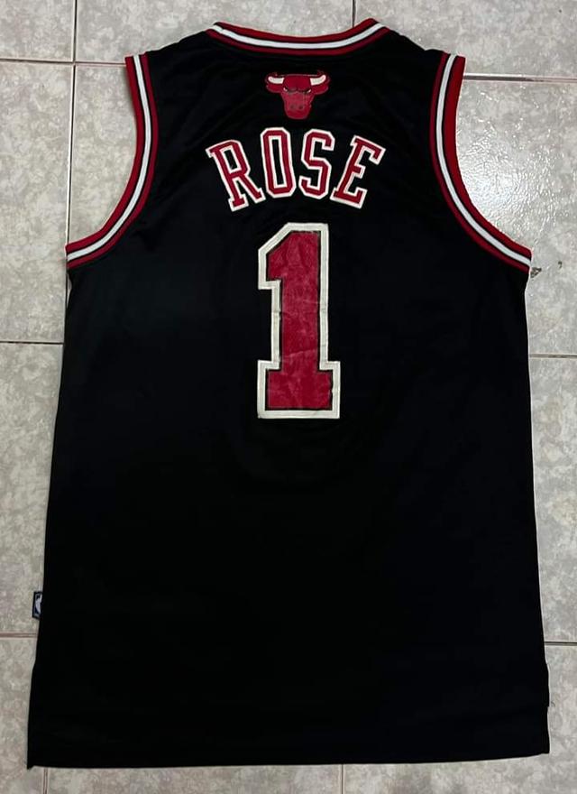 เสื้อบาส NBA Adidas Bulls Derrick Rose  3