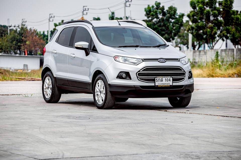 Ford EcoSport 1.5 Trend ปี 2017 สีบรอนเงิน มือเดียวป้ายแดง รูปที่ 4