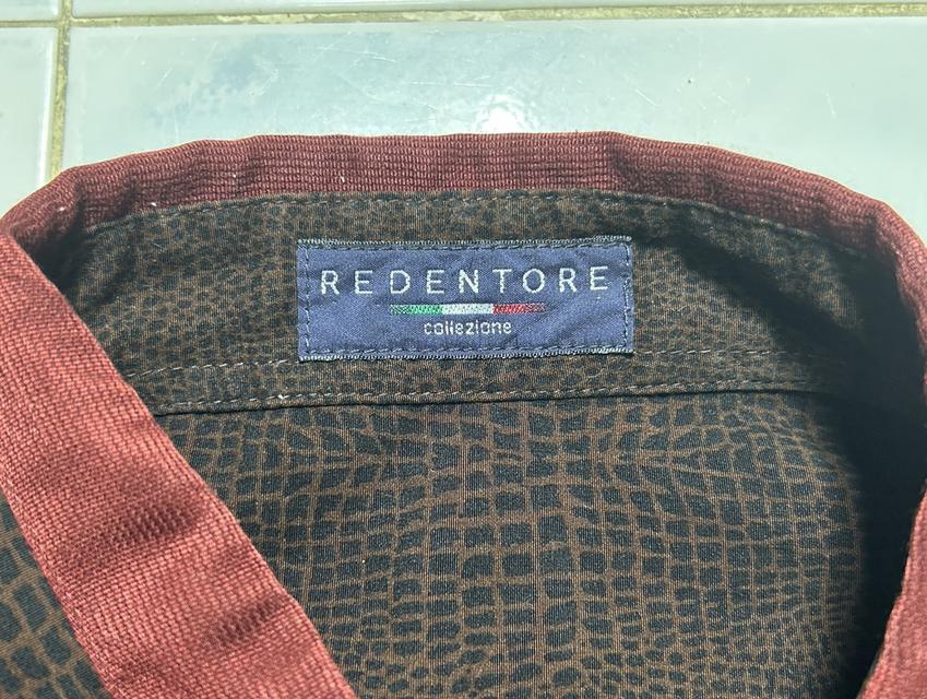🦅 [JAPAN MARKET] เสื้อเชิ้ตแขนยาววินเทจแบรนด์ REDENTORE Collezione /Retro Mode 90s-Y2K 🕶️ รูปที่ 6