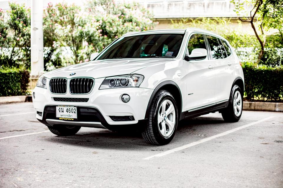 Bmw X3 XDrive20i สีขาว ปี2013 สนใจติดต่อ.099-2459121 เซลล์เอก 549,000