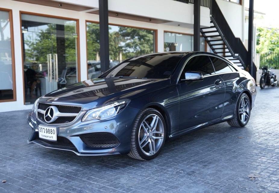 Mercedes Benz E200 Coupe 1.8Ti AMG MNC ปี 2014 จด 2015 ไมล์ 98,XXX โล 3