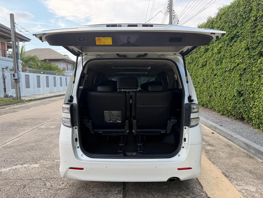 2014 TOYOTA VELLFIRE 2.4 Hybrid E-Four ZG EDITION รุ่นท็อป (สีขาว) รูปที่ 7