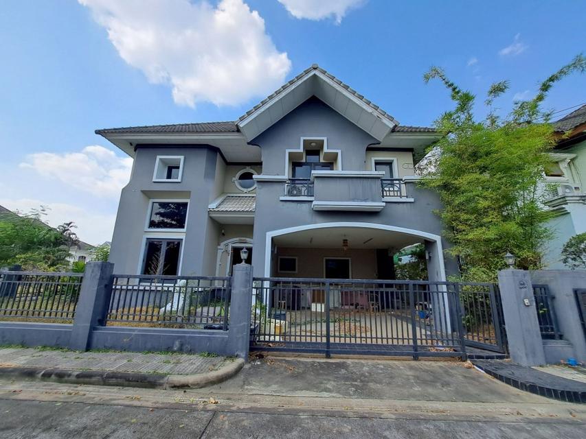 ขายบ้านเดี่ยวมือสอง โครงการ ปัญจทรัพย์พาร์ค ปิ่นเกล้า (Panchasap Park Pinklao)เนื้อที่ 83 ตร.ว. ใกล้รถไฟฟ้าสายสีน้ำเงินสถานีบางพลัด 1