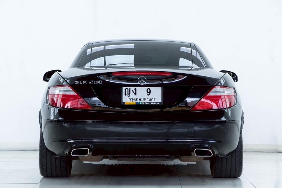 รหัสรถ 2A860 BENZ SLK200 ROADSTER AMG R172 2012