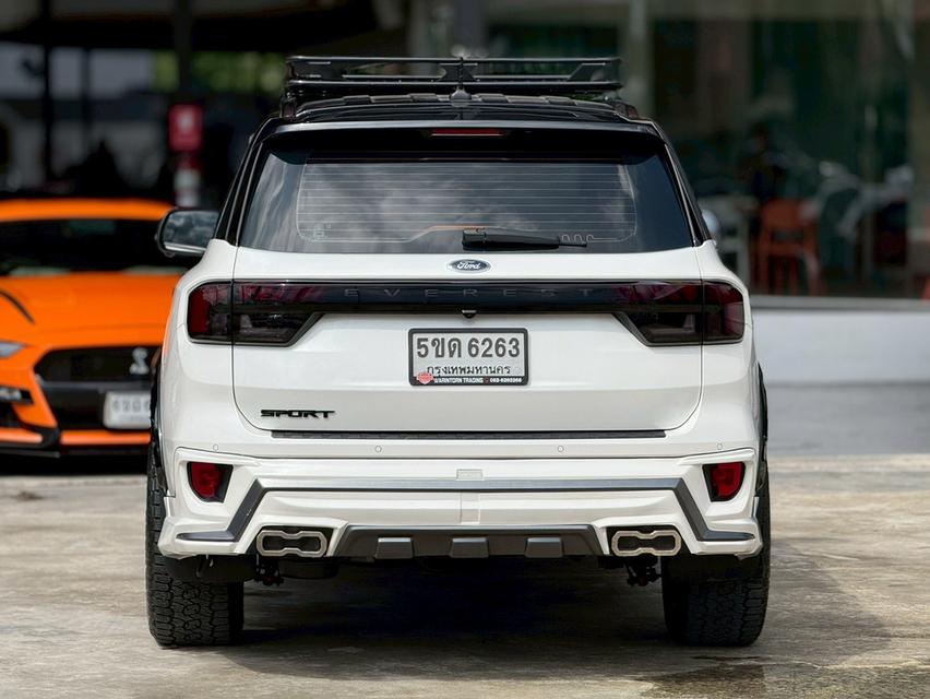 ปี 2024 FORD EVEREST, 2.0 TURBO SPORTโฉม ปี22-ปัจจุบัน สีขาว มือเดียวป้ายแดง รูปที่ 7