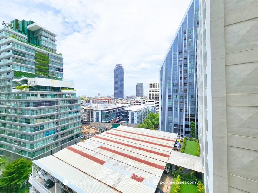 ขาย!! คอนโด วิช แอท สามย่าน ( 31 ตร.ม. ชั้น11 วิวเมือง ไม่มีตึกบัง) ถ.สี่พระยา บางรัก  : Wish @ Samyan 12