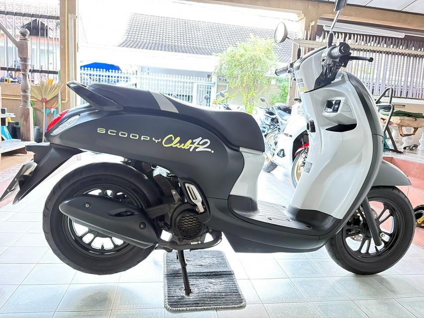 Scoopy Club12 โฉม2024 สภาพซื้อจอด รถใช้น้อย เจ้าของดูแลดี ไม่เคยล้ม เอกสารครบ มีสมุดคู่มือ วิ่ง4000 กลางปี67 6