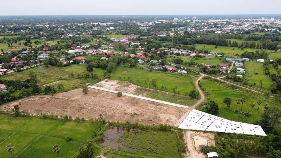 ที่ดินแบ่งขาย ใกล้ตัวเมืองกาฬสินธุ์ เหมาะสร้างบ้านอยู่อาศัย 1