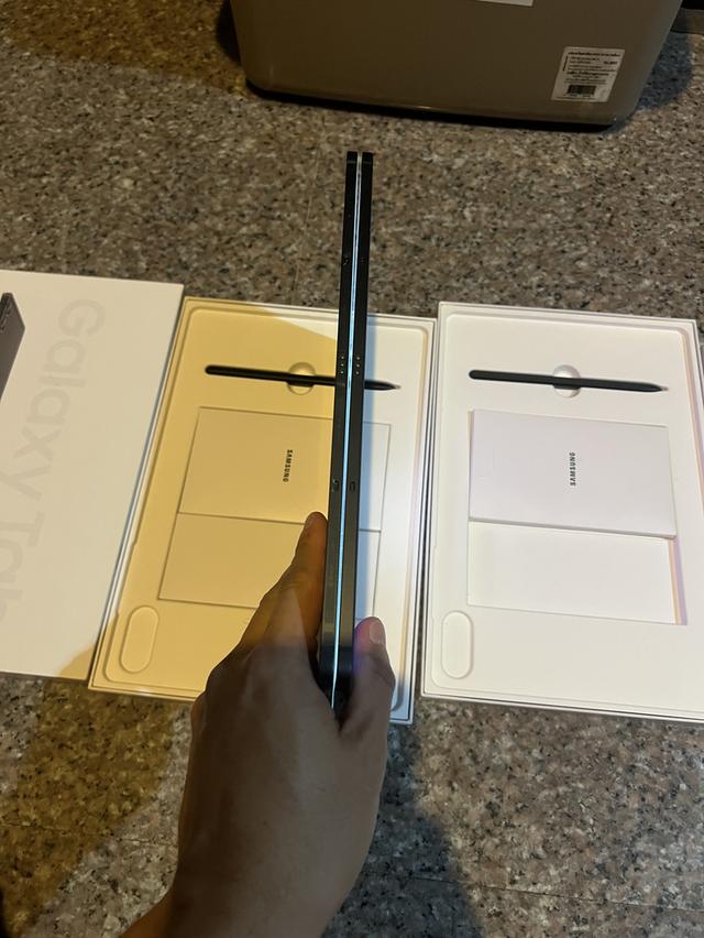 ขายSamsungTabS9PlusสีGray256กิ๊กสูนTrueยกกล่องจอสวยกริปถูกๆใช้งานดี รูปที่ 5
