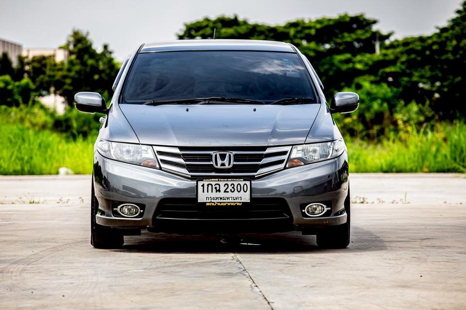 Honda City 1.5S เกียร์ออโต้ ปี 2012 สีเทา