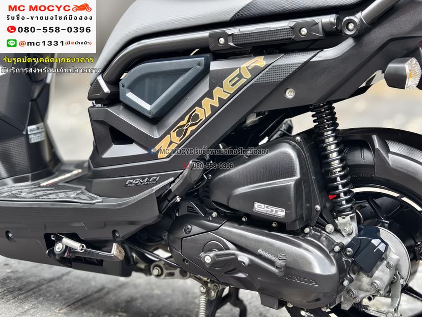 zoomer x 2019 วิ่ง10000โล รถบ้านแท้ เครื่องท่อเดิมชุดสีสวย เล่มชุดโอนครบ  No1051 15