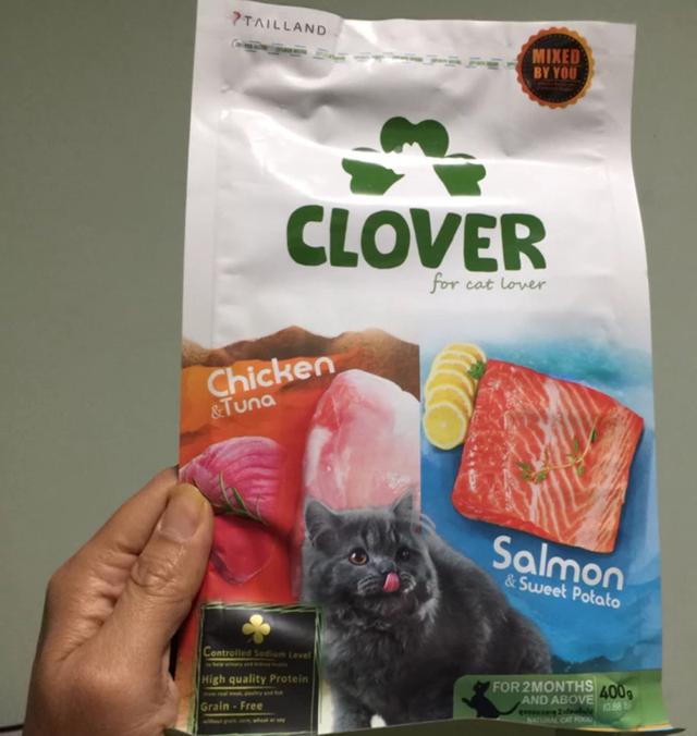Clover อาหารแมวราคาถูก 1