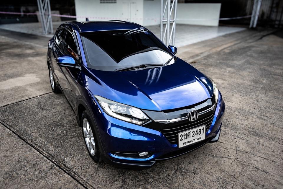 HONDA HR-V 1.8E เกียร์ออโต้ สีน้ำเงิน ปี2015 #รถบ้านฝากขาย