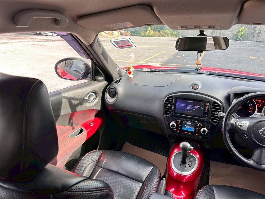 Nissan Juke 1.6 V รุ่น Top สุด เกียร์ Auto สีแดง ปี 2014 13