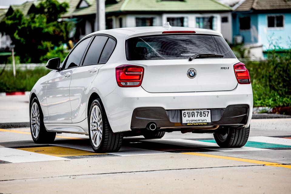 BMW 116i 1.6 TUERER RHD F20 Hatchback สีขาว ปี 2014  8
