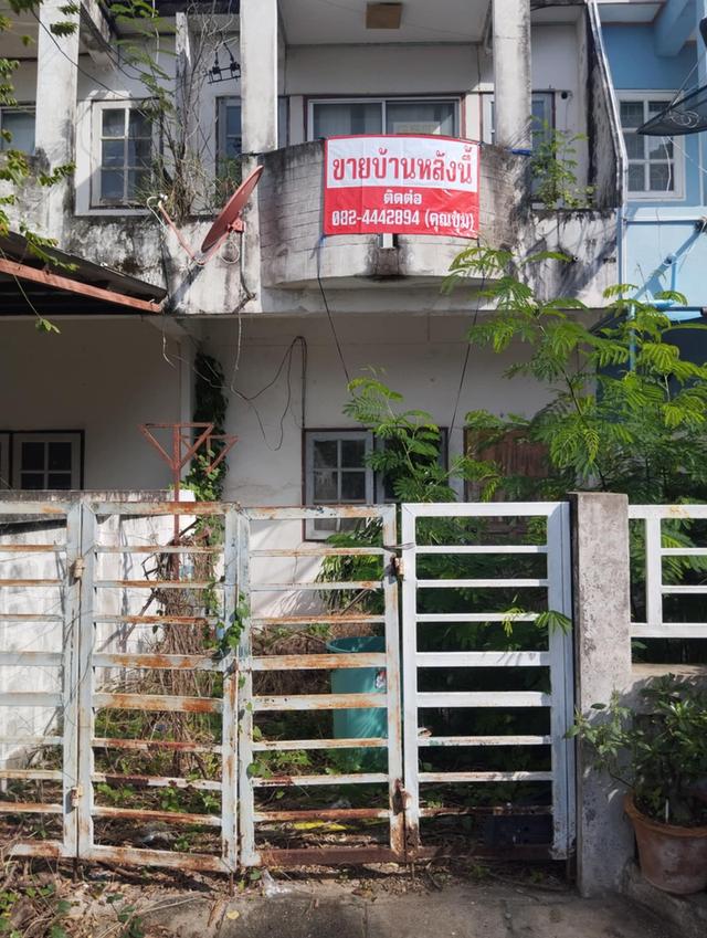 ขายทาวเฮ้าส์ 2 ชั้น 2 ห้องนอน 2 ห้องน้ำ หมู่บ้านวิรากร สัตหีบ 7