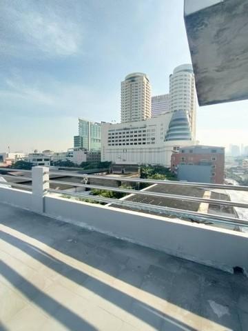 ขายตึกแถว 2 คูหา 6.5 ชั้น+ ดาดฟ้า ย่านโบ๊เบ๊ คลองถม วิววัดภูเขาทอง ใกล้ MRT วังบูรพา , MRT วัดมังกร, MRTสนามไชย, โบ๊เบ๊ท 7