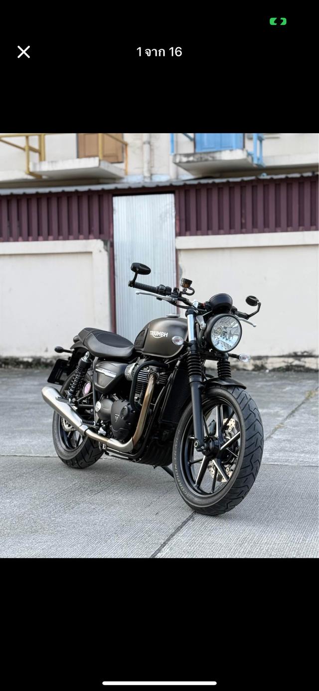 ขายด่วน Triumph Street Twin ปี 2019 รถสภาพดี