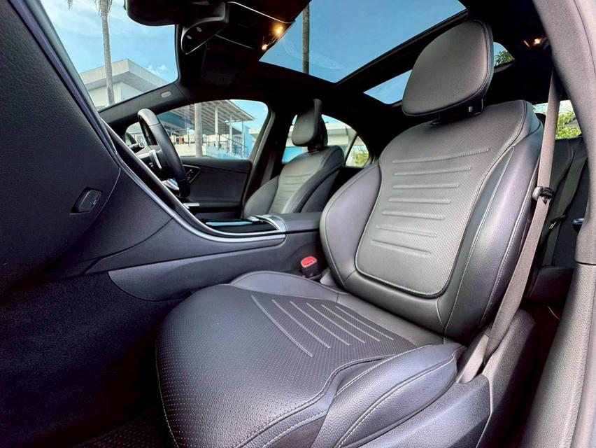 Benz C220d AMG Dymanic w206 2022 แท้ รถสวยจริงๆ เดิมสีดำwrapมา 13
