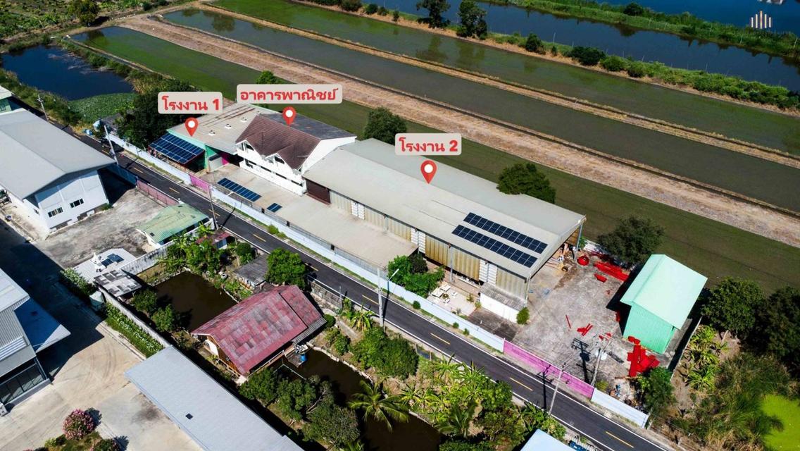 บ้านพร้อมโรงงาน พื้นที่ 2 ไร่ ย้านคลอง10 ลำลูกกา 3