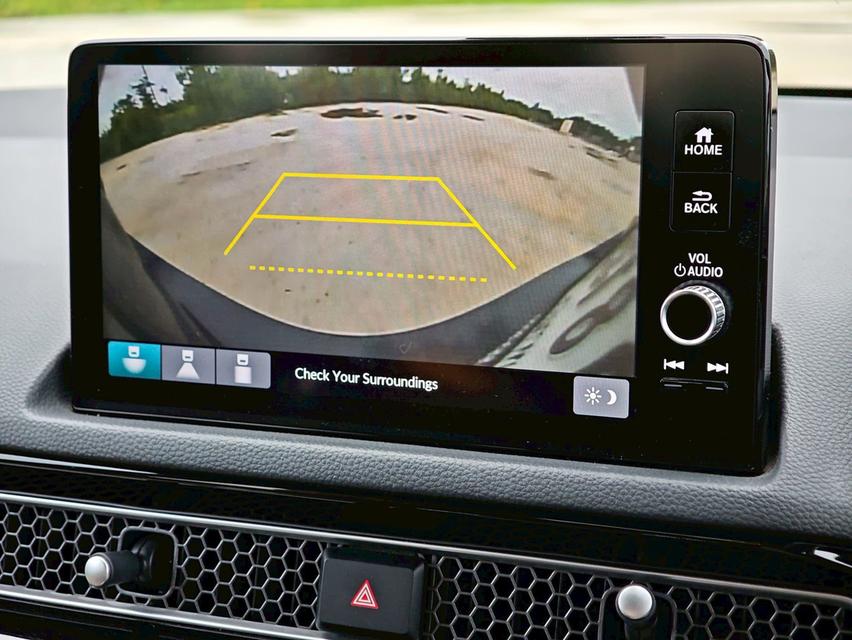 HONDA CIVIC FE Sedan 4dr e:HEV RS E-CVT FWD 2.0 Y22. สีดำ  เกียร์ออโต้  15