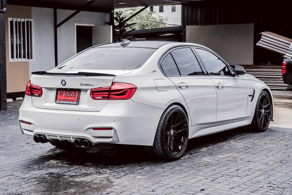 รหัสรถ 67GG3204 #BMW #330e #M3 Look ปี 2019 แต่งหล่อๆ จัดทรง มีล้อ hre พาท M3 look 14
