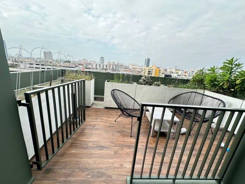 ขายคอนโดTeal Sathorn - Taksin ชั้น 8 ห้องมุม วิวสระ ใกล้BTS วงเวียนใหญ่ 12