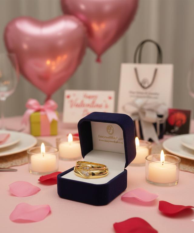 Valentine Gift Set แหวนเพชร ลดสูงสุด50%