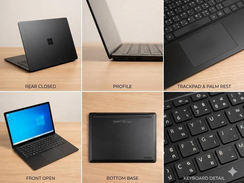 🔥 Surface Laptop 5 i7 Gen12 RAM16 SSD512 สีดำสุดพรีเมียม เพียง 30,000