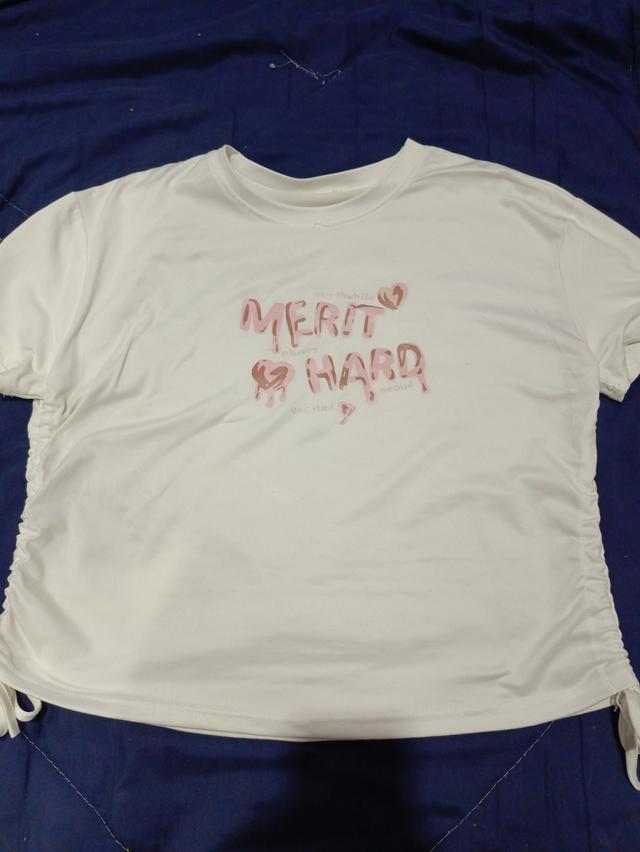 เสื้อผูกโบว์ข้างลำตัว (มือสอง)สภาพตามที่เห็น