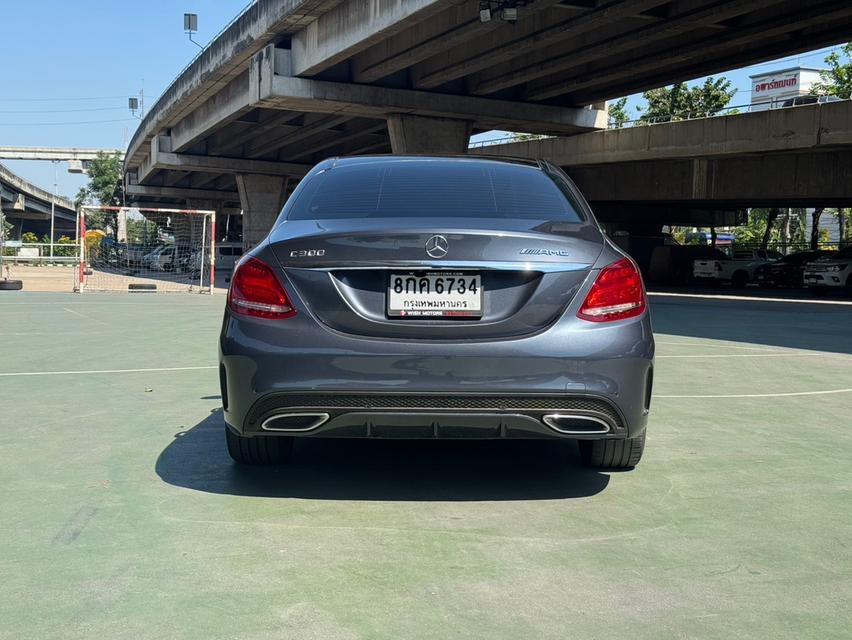 ขายรถ Benz C300 Bluetec Hybrid AMG W205  ปี 2015 สีเทา เกียร์ออโต้ 5