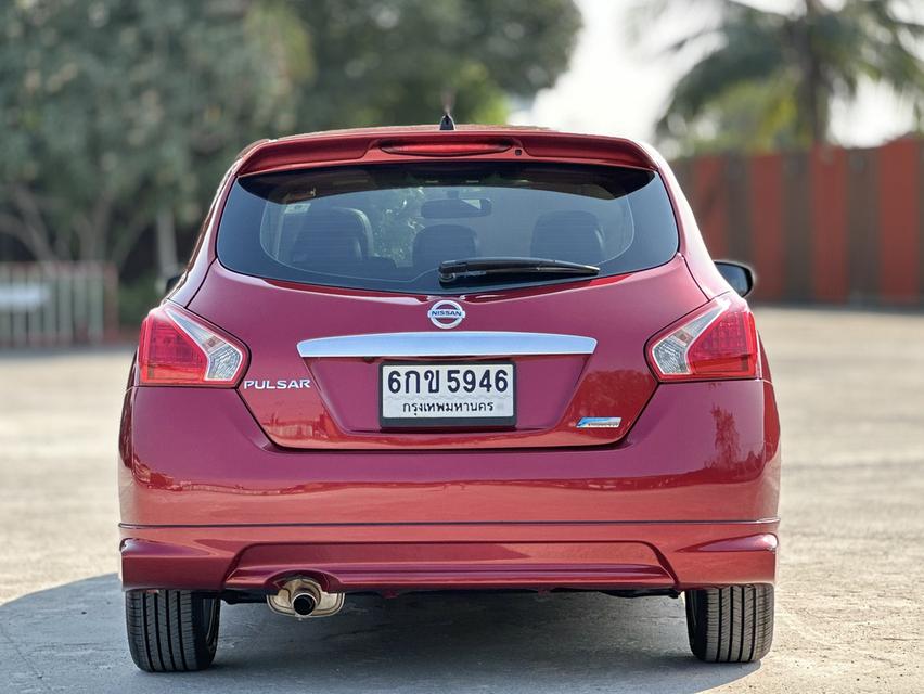 รหัสรถ PAT5946 Nissan Pulsar 1.8V Navi AT 2013 สีแดง รูปที่ 4