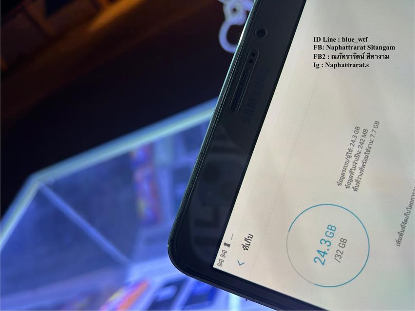 Samsung Tab S2 8.0 จอ8นิ้ว ใส่ซิมโทรได้ 4GRom32 Ram3 สภาพสวย ใช้งานปกติ