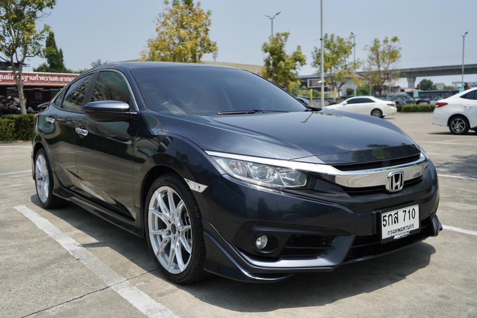 2017 Honda Civic FC 1.8 EL  AT 17/17 สีน้ำเงิน รูปที่ 5