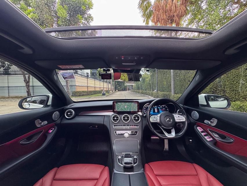 Benz C220d AMG Dynamic รุ่น Top ดีเซลล้วน W205 ปี 2022 หลังคาแก้ว ใช้งานน้อย 9 หมื่นโล รูปที่ 10