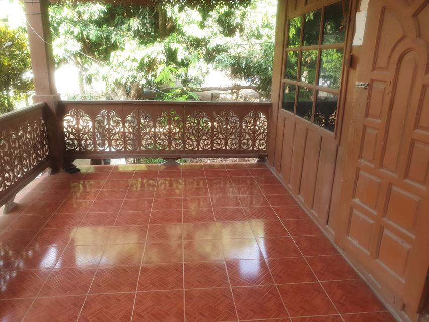 ขายบ้าน พร้อมสวนลำใย พื้นที่  1 ไร่  2 งาน 80 ตรว. ขาย 8 แสน 5